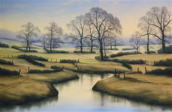 Michael John Hill, The Autumn Trees 90 x 136cm